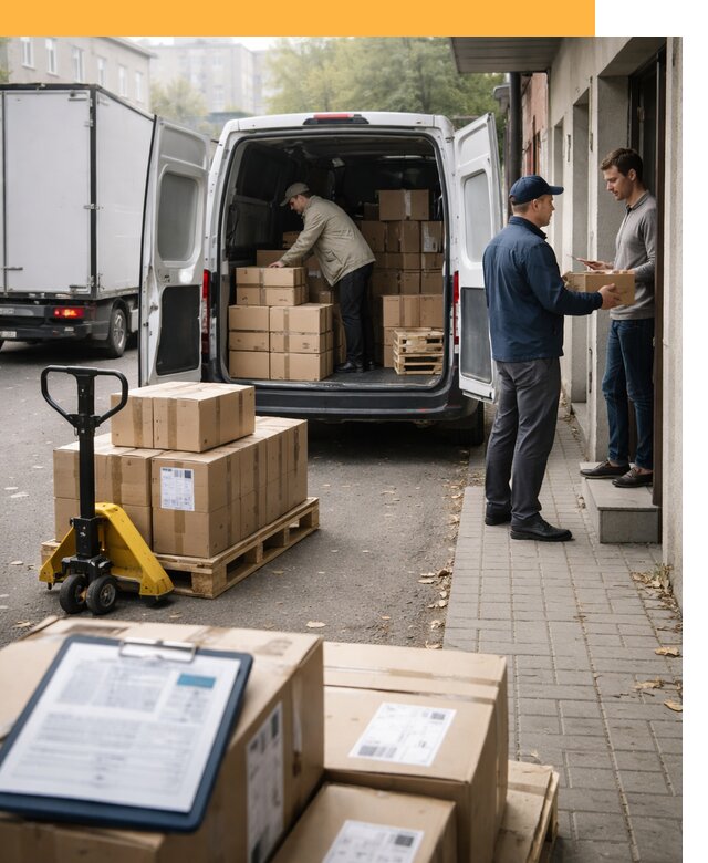 Доставка грузов от двери до двери с таможней от 46233 руб.