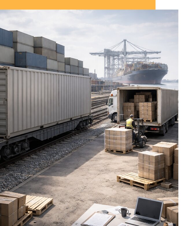 Мультимодальные перевозки грузов по миру от 46233 руб