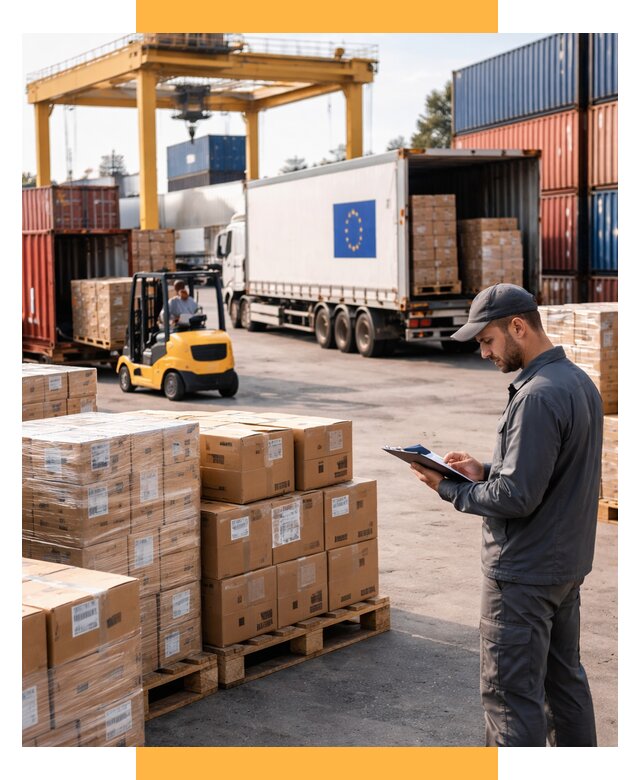 Доставка грузов из Европы от 12329 р., логистика СетСервис-Нгр