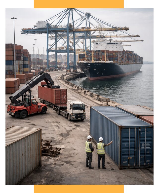 Морские перевозки из Европы от 61644 р. за контейнер | СетСервис-Нгр