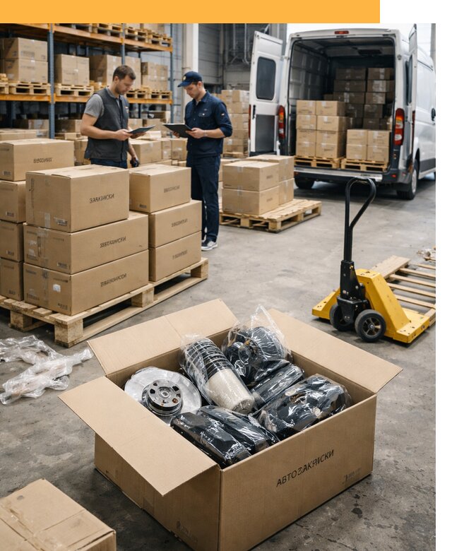 Доставка автозапчастей из Европы от 12843 руб быстро и надёжно