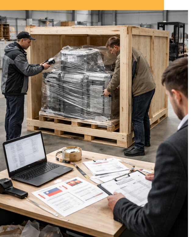 Доставка промышленного оборудования из США от 66781 руб