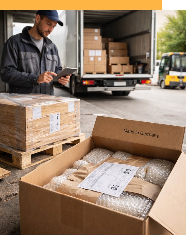 Доставка грузов из Германии от 46233 руб с таможенным оформлением
