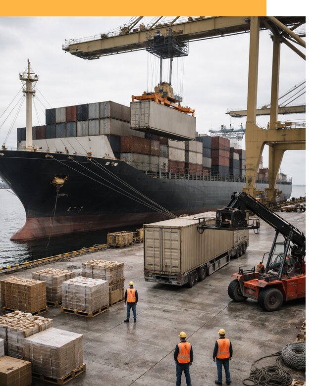 Морские перевозки из Индии: доставка FCL/LCL, таможня от 123288