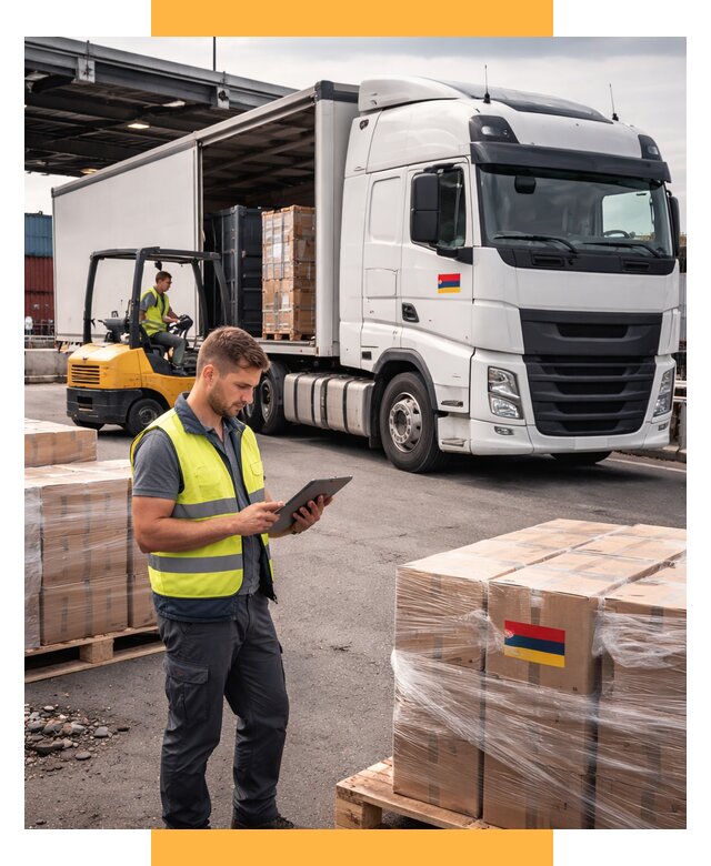 Автоперевозки из Армении от 97603 р. — услуги СетСервис-Нгр