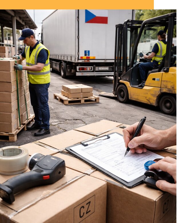 Доставка грузов в Чехию от 35959 руб, международные перевозки