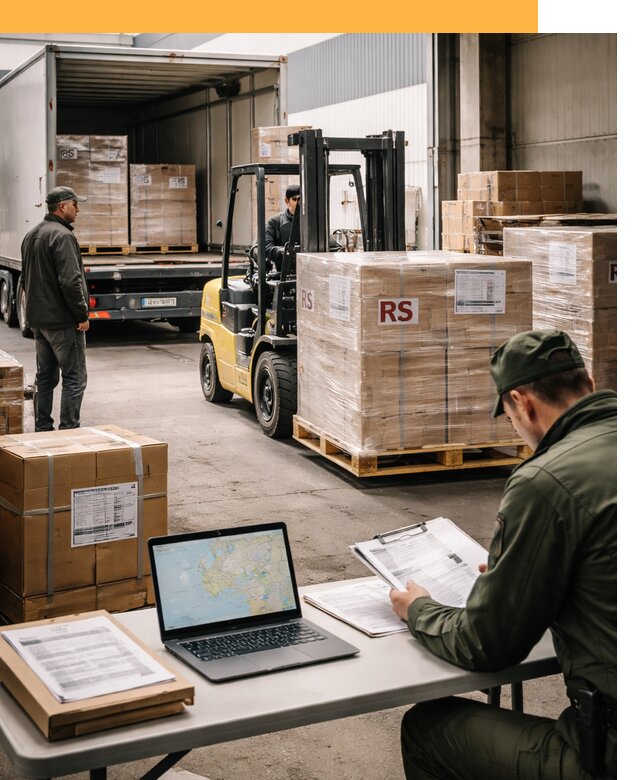 Доставка грузов в Сербию от 46233 руб, международные перевозки