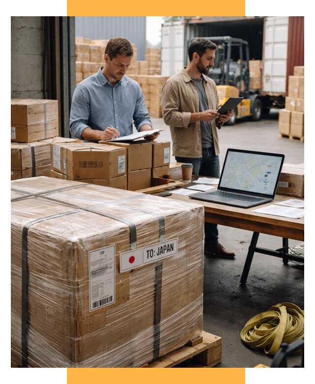 Доставка грузов в Японию от 25685 р., логистика СетСервис-Нгр