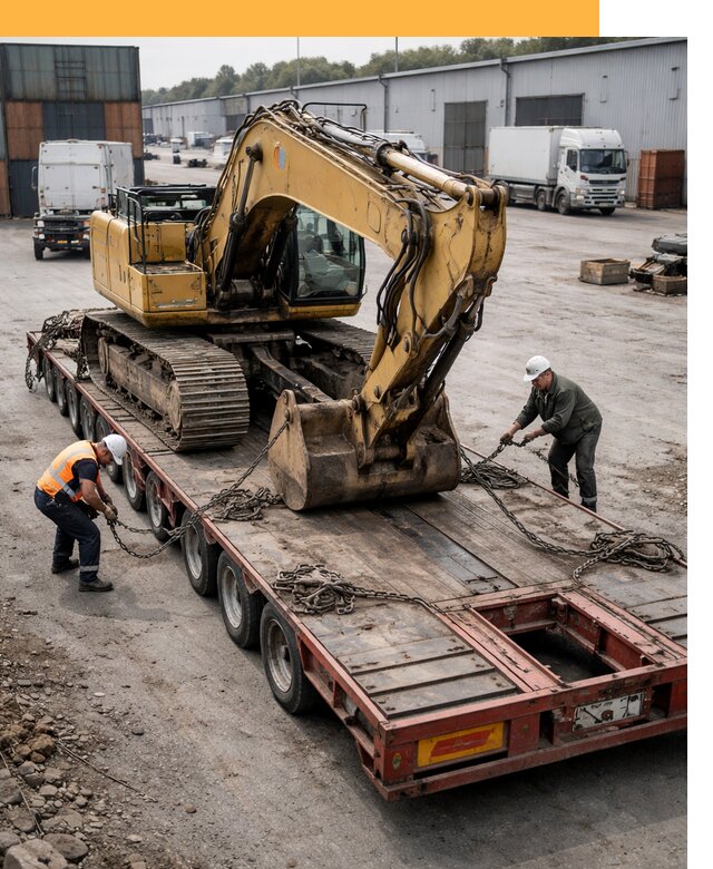 Перевозка спецтехники по России и миру от 46233 руб