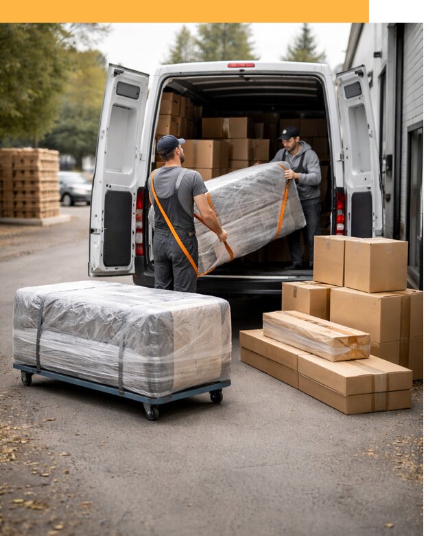 Перевозка мебели по России и за рубеж с таможней от 7706