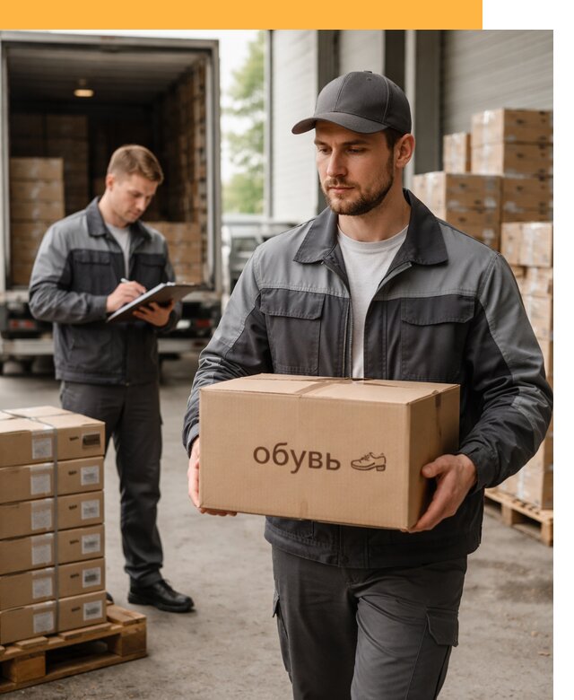 Международная перевозка обуви с таможенным оформлением от 4623