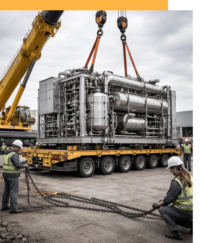 Перевозка тяжеловесных грузов по миру от 154110 руб