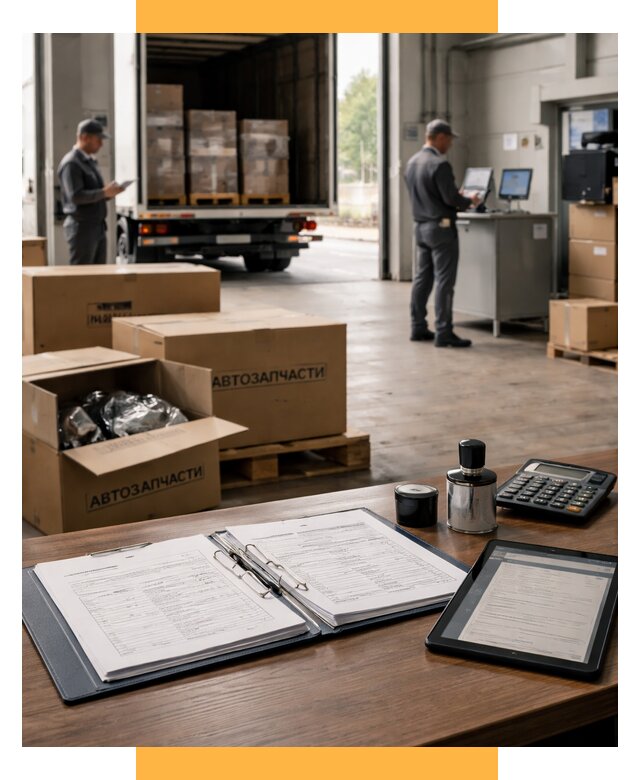 Таможенное оформление автозапчастей под ключ от 8733 р., СетСервис-Нгр