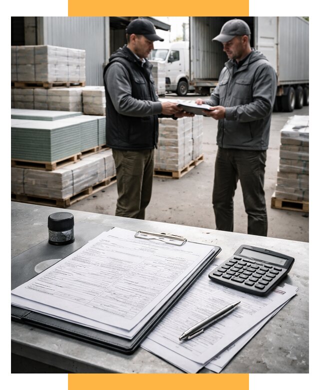 Таможенное оформление стройматериалов от 8733 р. | СетСервис-Нгр