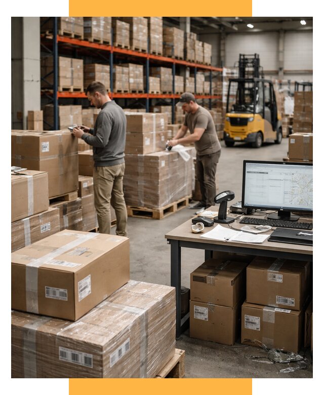 Склад консолидации в Европе от 6678 р., услуги СетСервис-Нгр